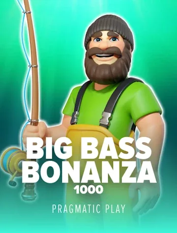 Big Bass Bonanza 1000 slot artwork from Pragmatic Play with published RTP 96.71%