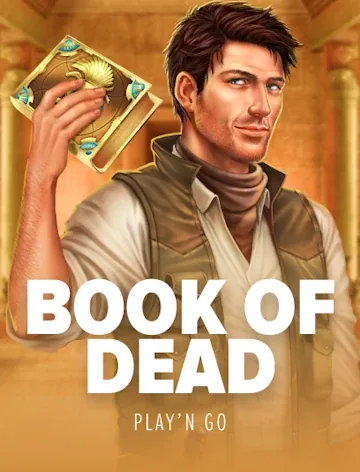Book of Dead slot artwork from Play’n GO with published RTP 96.21%