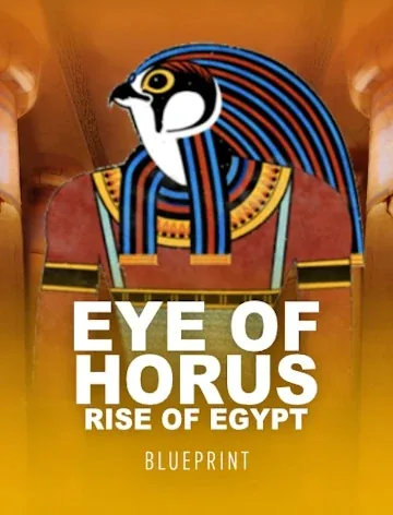 Eye of Horus Rise of Egypt slot artwork from Blueprint with published RTP 96.31%