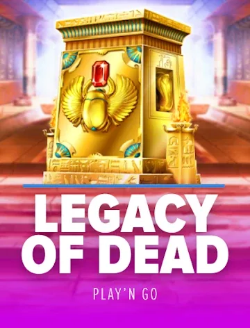 Legacy of Dead slot artwork from Play’n GO with published RTP 96.58%